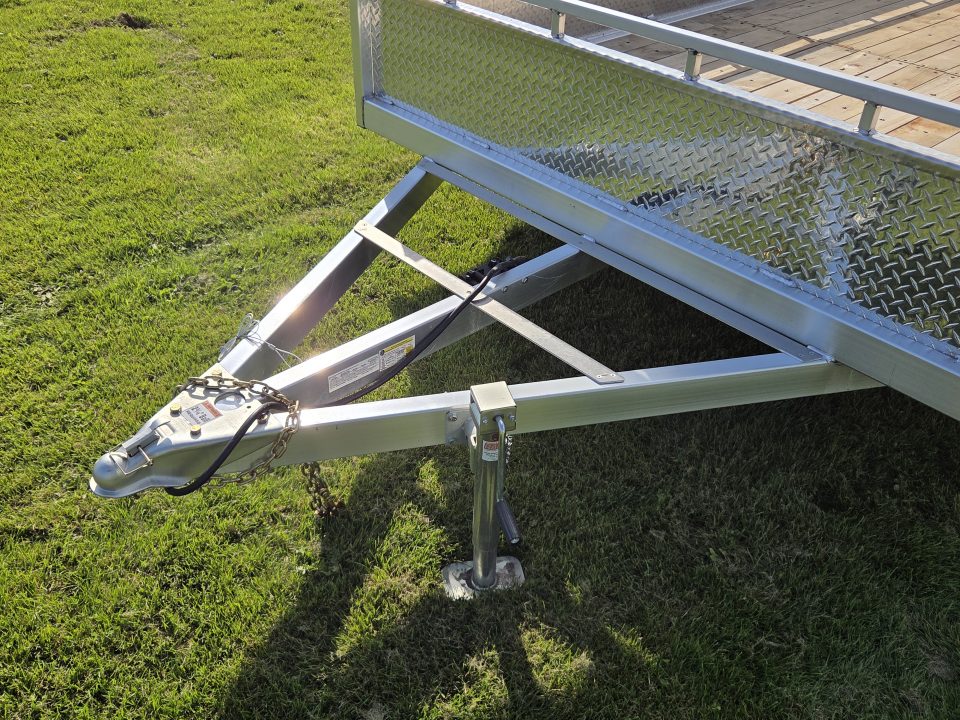 New 2027 All Aluminum 7'x14' Landscape Trailer Utility Trailer