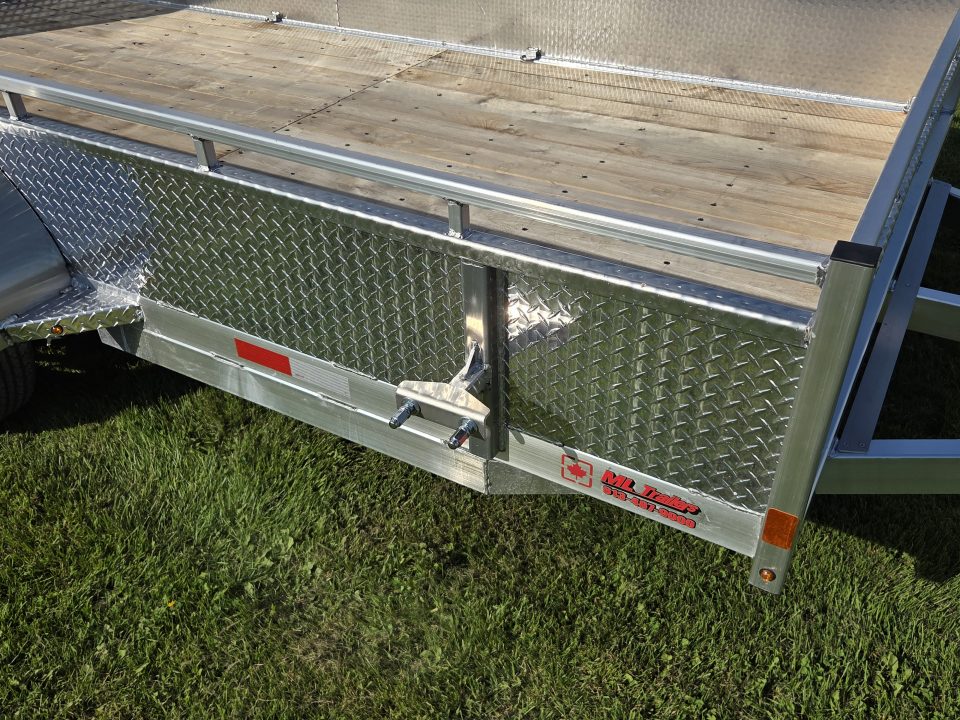 New 2027 All Aluminum 7'x14' Landscape Trailer Utility Trailer