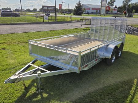 New 2027 All Aluminum 7'x14' Landscape Trailer Utility Trailer