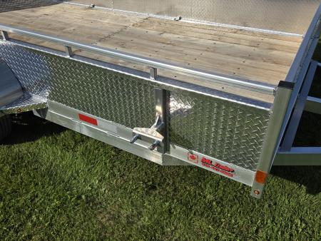 New 2027 All Aluminum 7'x14' Landscape Trailer Utility Trailer