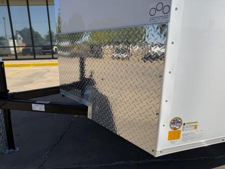 New #098149 2027 FOREST RIVER SA 6 X 12 SINGLE AXLE 3K ENCLOSED W/ REAR RAMP DOOR