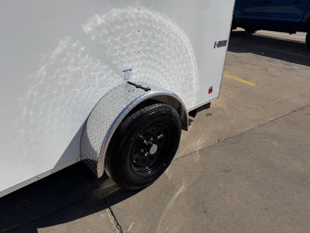 New #098149 2027 FOREST RIVER SA 6 X 12 SINGLE AXLE 3K ENCLOSED W/ REAR RAMP DOOR
