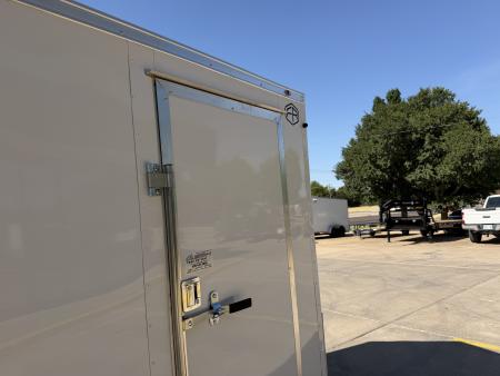 New #098149 2027 FOREST RIVER SA 6 X 12 SINGLE AXLE 3K ENCLOSED W/ REAR RAMP DOOR