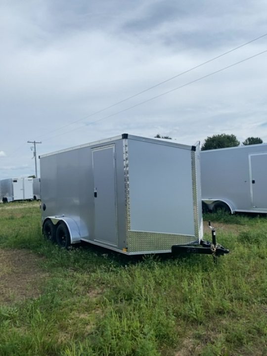 New 2026 Stealth Trailers 7X14 SILVER 7' Cargo / Enclosed Trailer