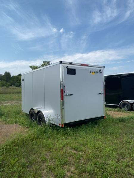 New 2026 Stealth Trailers 7X14 SILVER 7' Cargo / Enclosed Trailer