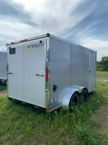 New 2026 Stealth Trailers 7X14 SILVER 7' Cargo / Enclosed Trailer