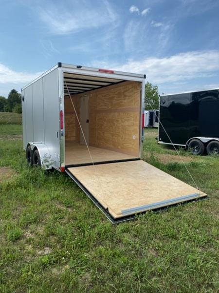 New 2026 Stealth Trailers 7X14 SILVER 7' Cargo / Enclosed Trailer
