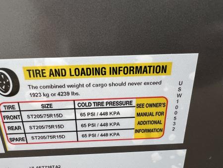 New 2027 US Cargo 7.5 x 16 UTV Enclosed Trailer Cargo / Enclosed Trailer