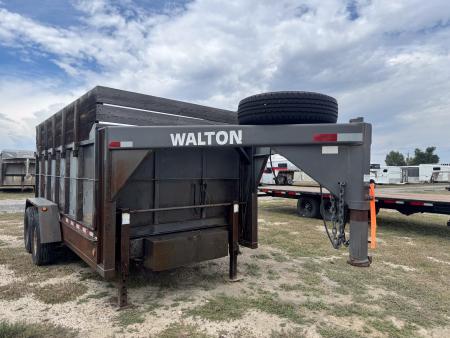 Used 2003 Walton Trailer 14' Dump Trailer
