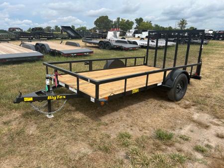 New 2027 Big Tex 77x12 3K Single Axle Utility w/ 4' Ramp Gate