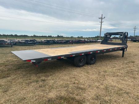 New 2027 Lamar 102x24 Tandem 16K GN Deckover Power Tilt w/ Tuff Wireless