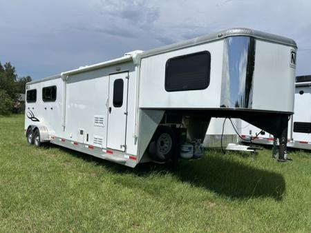 Used 2022 Shadow Pro Series 4H 9' LQ with Slide Horse Trailer