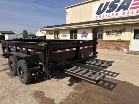 New 2027 Load Trail 83x14Ft 14K W/7 Gauge Floor and 24" Sides Dump Trailer