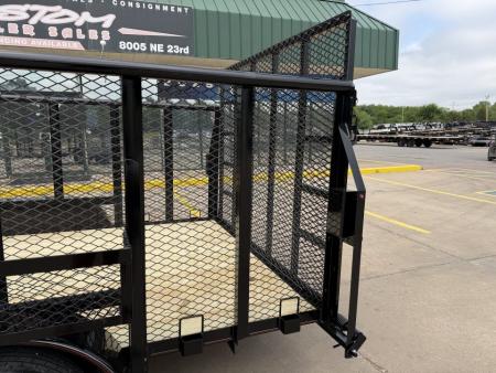 New #144634 2026 MP CUSTOM 16 X 83 TANDEM AXLE PIPE TOP 7K LANDSCAPE TRAILER W/ 4' SIDES