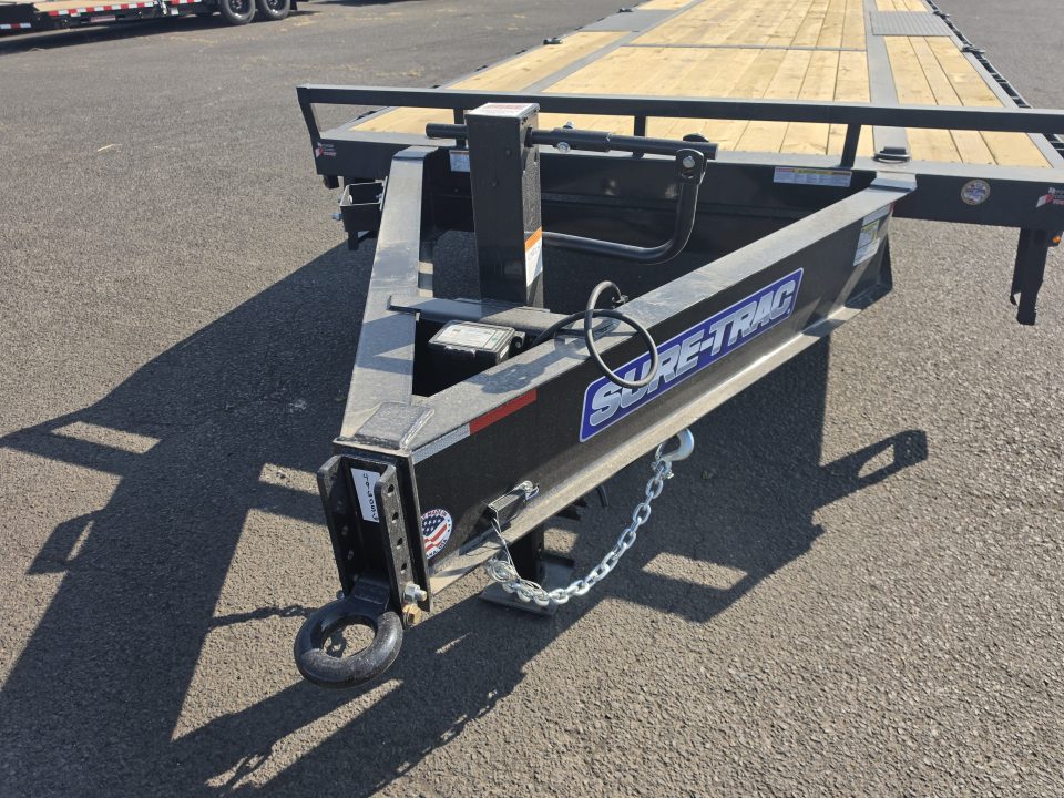 New 2026 Sure-Trac 8.5x22 HD Deckover Flatbed Trailer 15K GVWR
