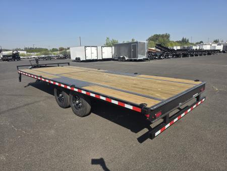 New 2026 Sure-Trac 8.5x22 HD Deckover Flatbed Trailer 15K GVWR