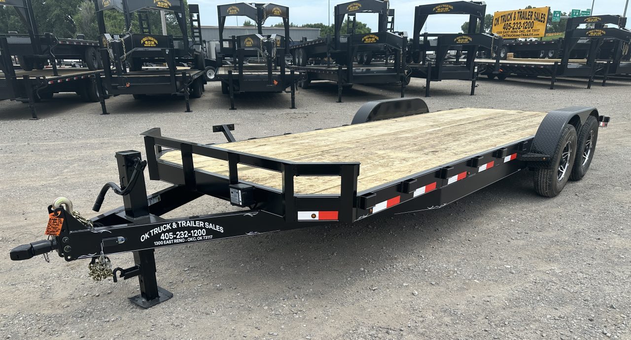 New 2026 Road Boss 83x22 Heavy Duty Bumper Pull Car Hauler / Equipment Trailer