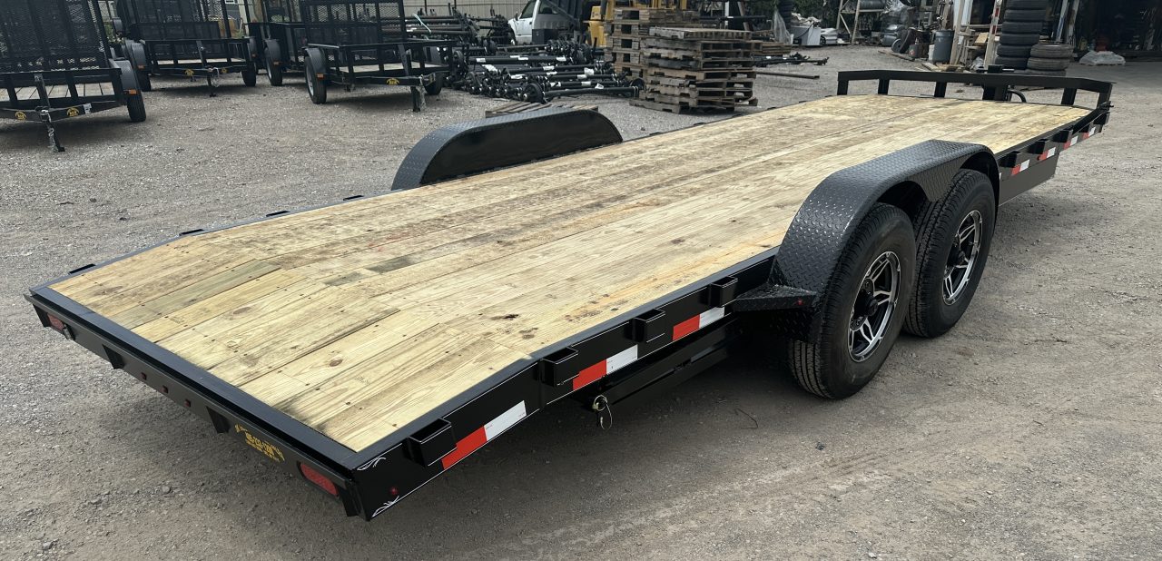 New 2026 Road Boss 83x22 Heavy Duty Bumper Pull Car Hauler / Equipment Trailer