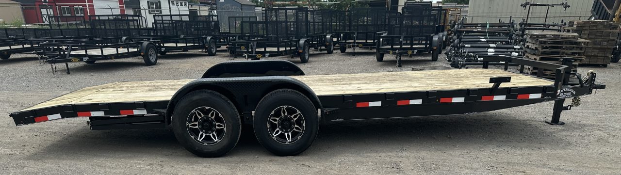 New 2026 Road Boss 83x22 Heavy Duty Bumper Pull Car Hauler / Equipment Trailer
