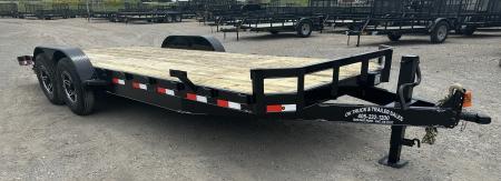 New 2026 Road Boss 83x22 Heavy Duty Bumper Pull Car Hauler / Equipment Trailer