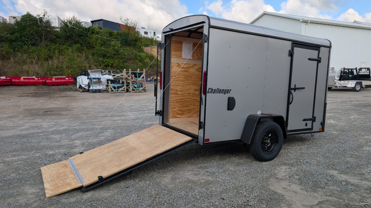 New 2027 Homesteader 5x10 Challenger Cargo Trailer w/ Ramp