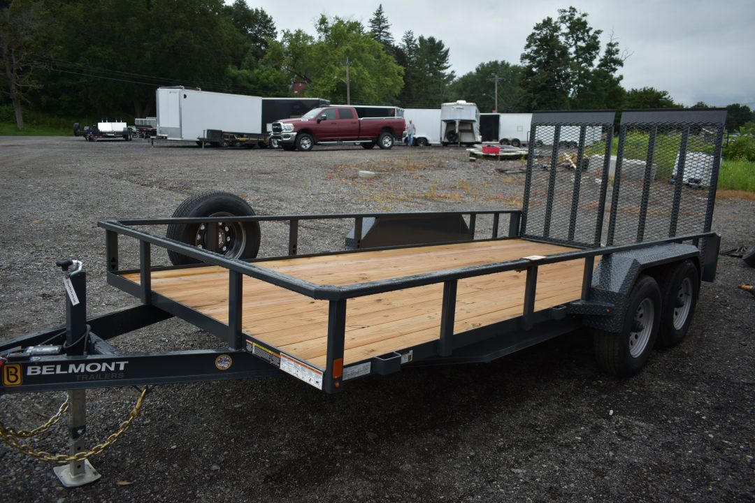 New 2026 Belmont Split Tail Landscape Trailer
