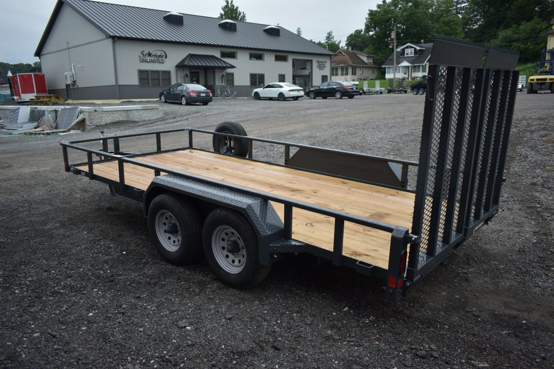 New 2026 Belmont Split Tail Landscape Trailer