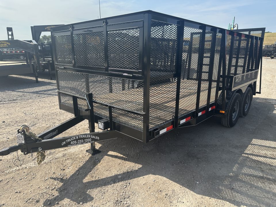 New 2027 Road Boss Medium Duty 83x16 Landscape Trailer Lawn Equipment