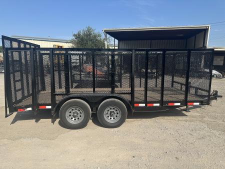 New 2027 Road Boss Medium Duty 83x16 Landscape Trailer Lawn Equipment
