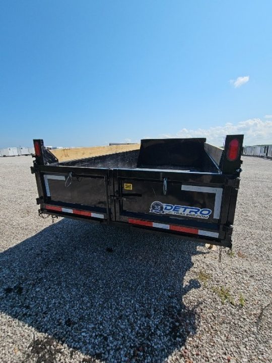 Used 2025 Pratt Industries 83" x 14' 14K Dual Ram Dump Trailer