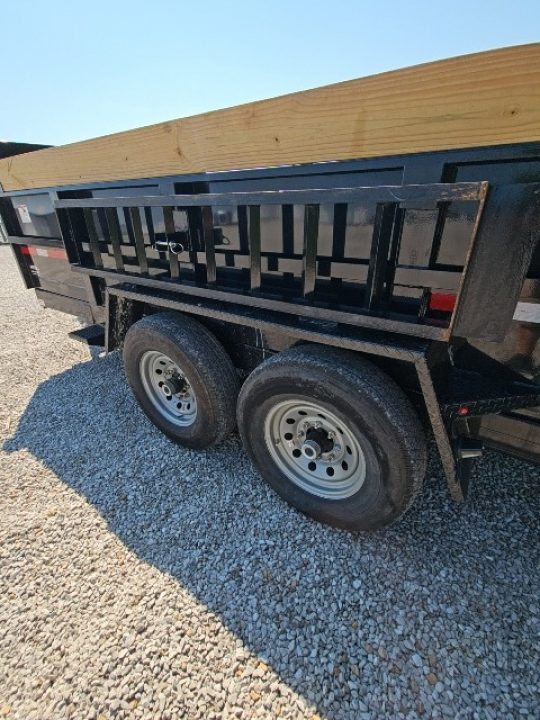 Used 2025 Pratt Industries 83" x 14' 14K Dual Ram Dump Trailer