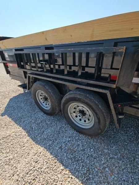 Used 2025 Pratt Industries 83" x 14' 14K Dual Ram Dump Trailer