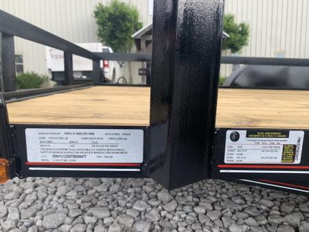 New 2026 Triple R 78X12 TDM UTILITY TRAILER W/GATE