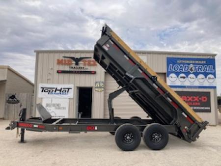 New 2027 MAXX-D DKB 83 X14' Sidewalls 2' Dump Trailer
