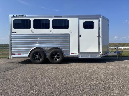 New 2027 Cimarron Trailers 3H BP Horse Trailer