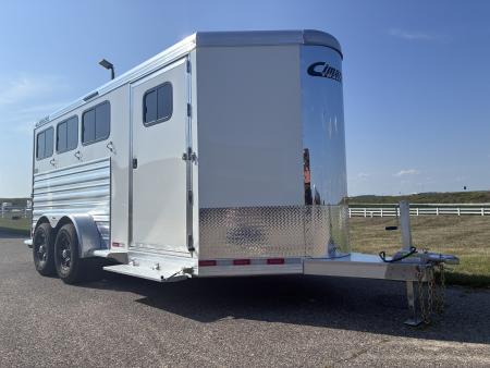 New 2027 Cimarron Trailers 3H BP Horse Trailer