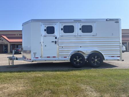 New 2027 Cimarron Trailers 3H BP Horse Trailer