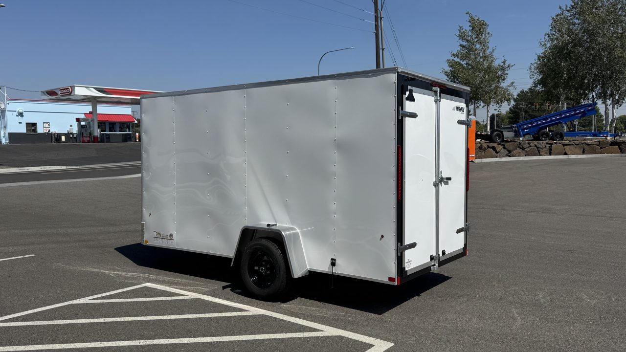 New 2027 Mirage Trailers 6X12 FLAT TOP ROUND FRONT 3K Cargo / Enclosed Trailer