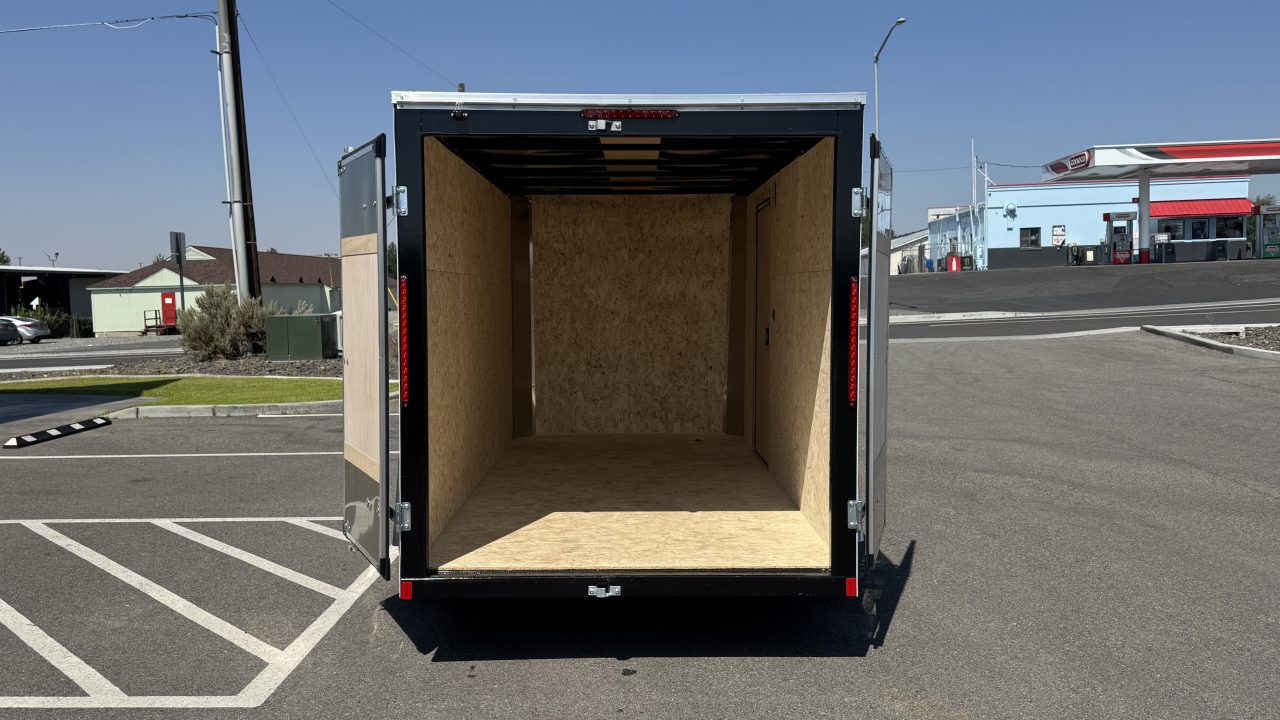 New 2027 Mirage Trailers 6X12 FLAT TOP ROUND FRONT 3K Cargo / Enclosed Trailer