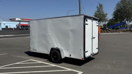 New 2027 Mirage Trailers 6X12 FLAT TOP ROUND FRONT 3K Cargo / Enclosed Trailer