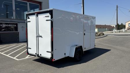 New 2027 Mirage Trailers 6X12 FLAT TOP ROUND FRONT 3K Cargo / Enclosed Trailer