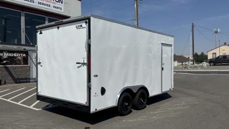 New 2026 Look Trailers 8.5 x 16 ST DLX Flat Top V-Nose 7K Cargo / Enclosed Trailer