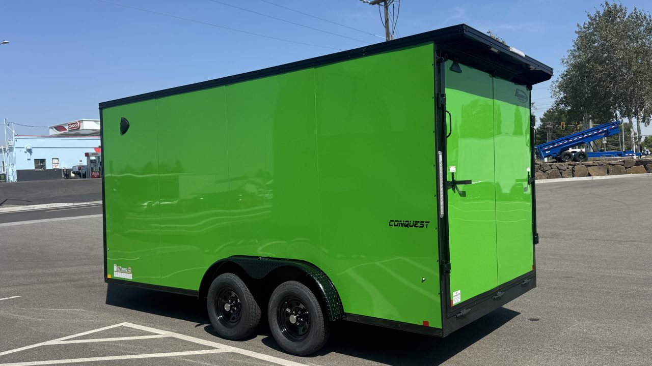 New 2026 Formula Trailers 7.5 x 16 Conquest SE Flat Top sloped V-nose 7k Cargo / Enclosed Trailer