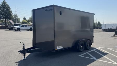 New 2026 Formula Trailers 7 x 14 Conquest SE Flat Top Sloped V-nose 7k Cargo / Enclosed Trailer