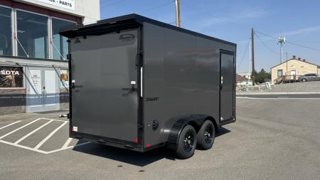 New 2026 Formula Trailers 7 x 14 Conquest SE Flat Top Sloped V-nose 7k Cargo / Enclosed Trailer