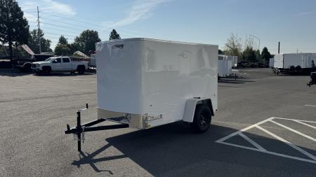 New 2027 Mirage Trailers 5X8 EXPO Cargo Flat Top Round Front 3K Cargo / Enclosed Trailer