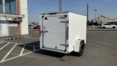 New 2027 Mirage Trailers 5X8 EXPO Cargo Flat Top Round Front 3K Cargo / Enclosed Trailer