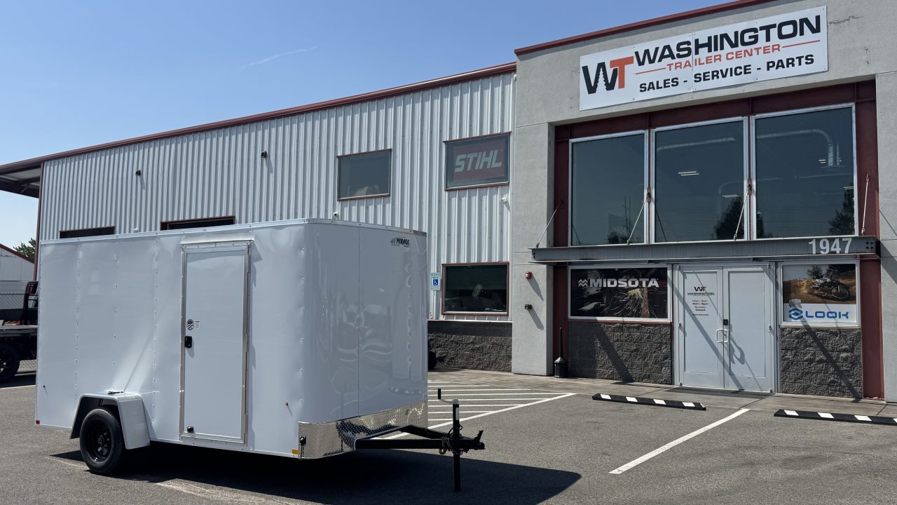 New 2027 Mirage Trailers 6X12 FLAT TOP ROUND FRONT 3K Cargo / Enclosed Trailer