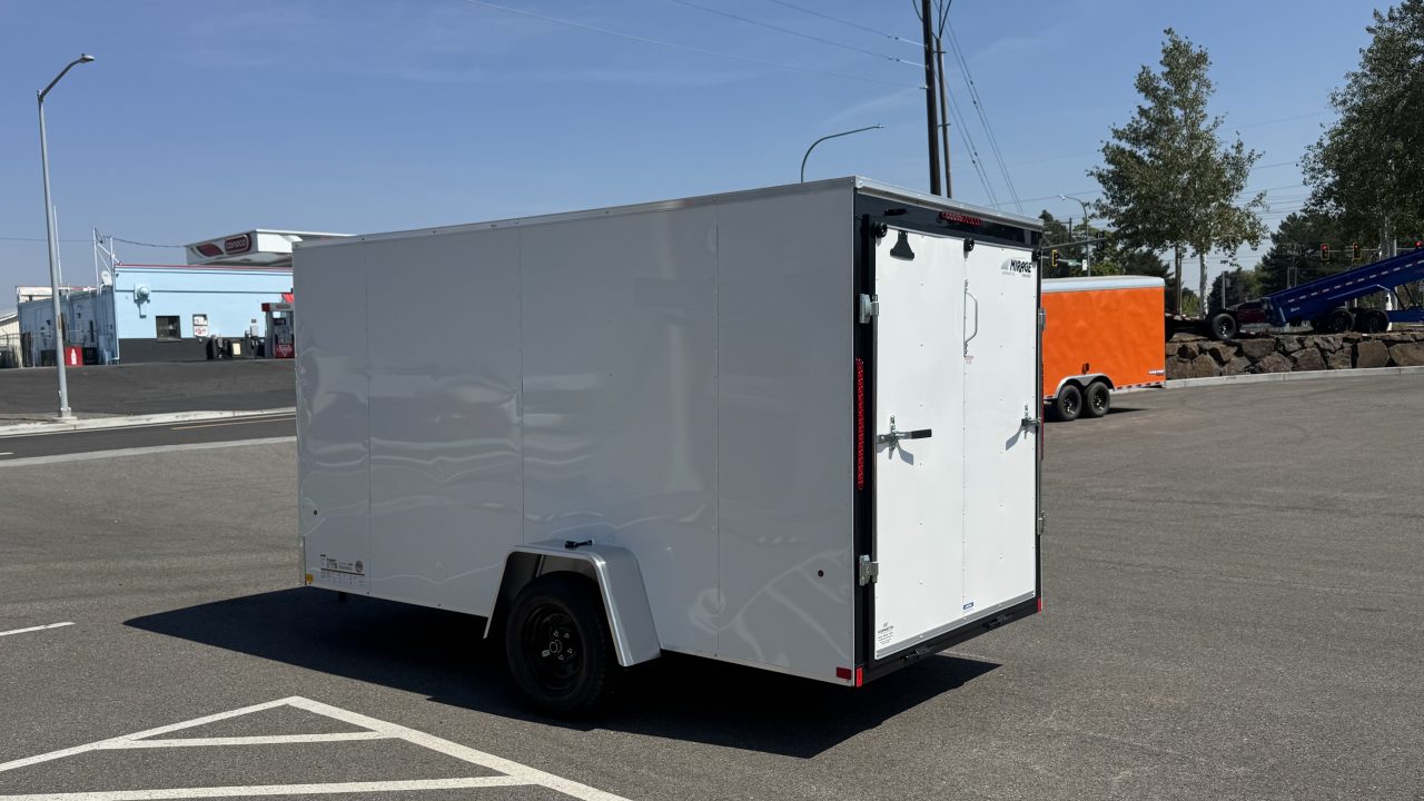 New 2027 Mirage Trailers 6X12 FLAT TOP ROUND FRONT 3K Cargo / Enclosed Trailer