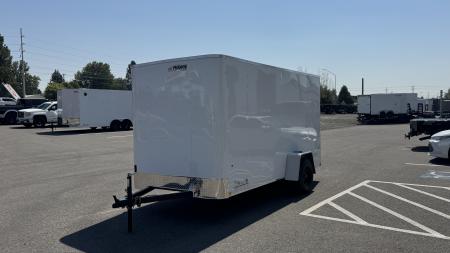New 2027 Mirage Trailers 6X12 FLAT TOP ROUND FRONT 3K Cargo / Enclosed Trailer